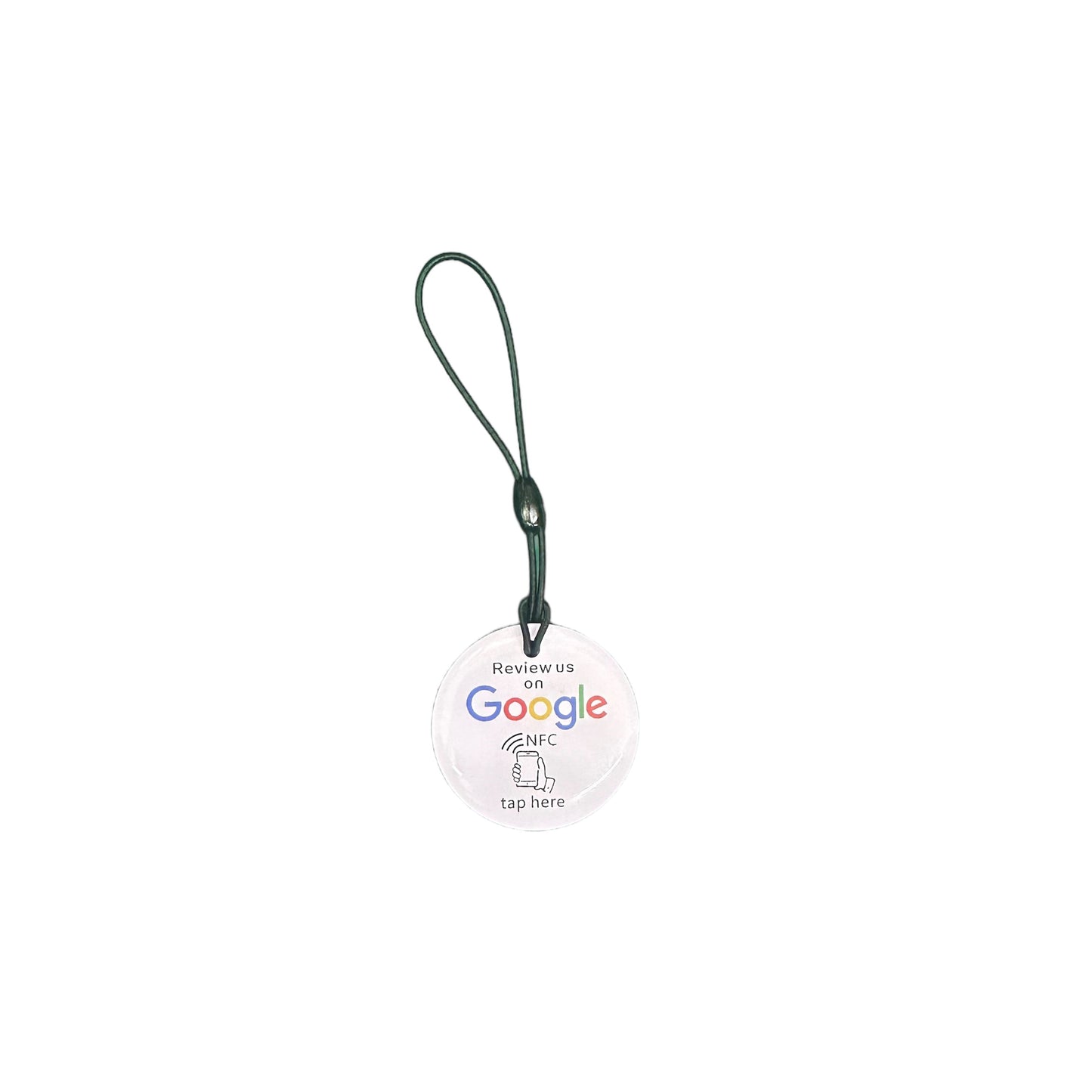 Contactless Sharing Smart NFC 4x 'Review us on Google' Review Keyrings + QR code